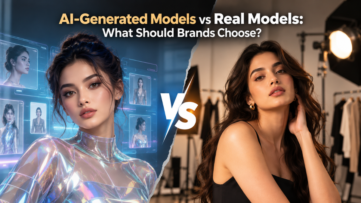 AI-Generated Models vs Real Models