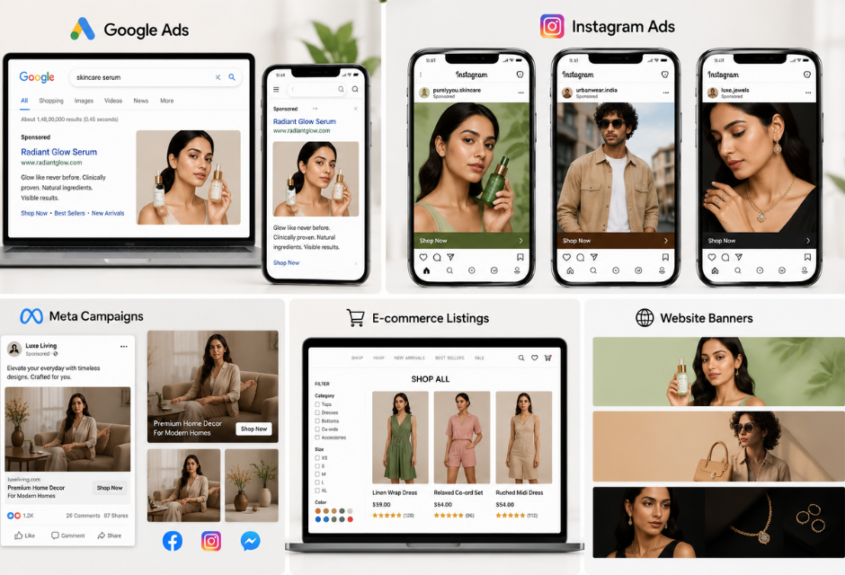 Professional Models Improve Advertising Performance